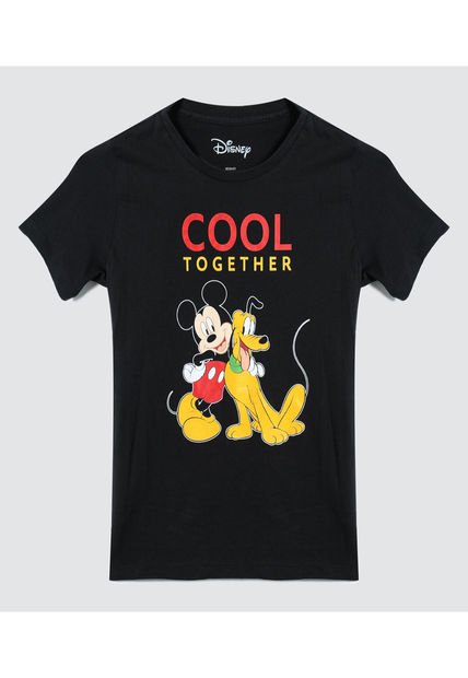 Camiseta Para Niño Manga Corta Color Negro Marca Ostu #80090191