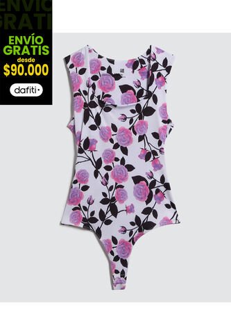 Body Para Mujer Manga Sisa Color Morado Marca Ostu #40200126 Ostu