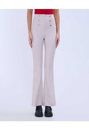 Pantalón Para Mujer Moda Color Beige Marca Ostu #40070695