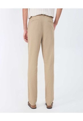 Pantalon Para Hombre  Color Beige Marca Ostu #60070403