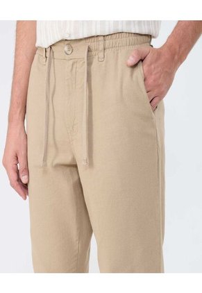 Pantalon Para Hombre  Color Beige Marca Ostu #60070403