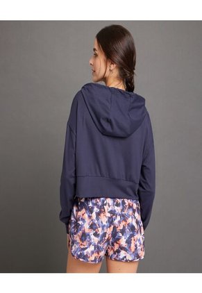 Buzo Para Mujer Hoodie Color Azul Marca Ostu #40060241