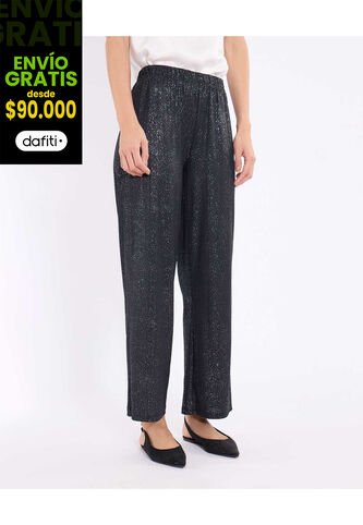 Pantalón  Para Mujer Moda Color Negro Marca Ostu #40070917 Ostu