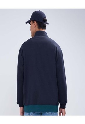 Buzo Para Hombre Cuello Alto O Cuello Tortuga Color Azul  Marca Ostu #60060454