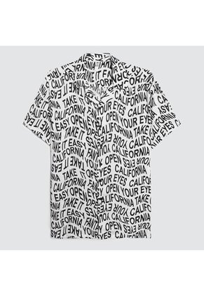 Camisa Para Hombre Manga Corta Sin Bolsillo Color Negro Marca Ostu #60010654