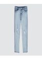 Jean Para Mujer Skinny Color Azul  Marca Ostu #40160252 de Ostu