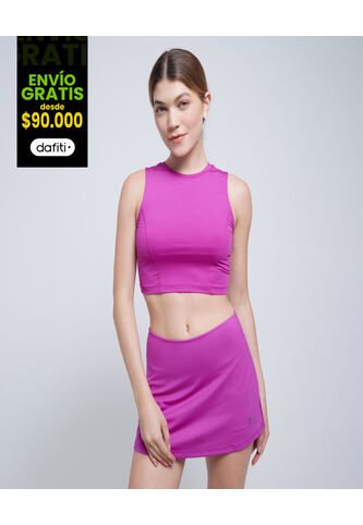 Camiseta Para Mujer Manga Sisa Color Fucsia Marca Ostu #40092088 Ostu