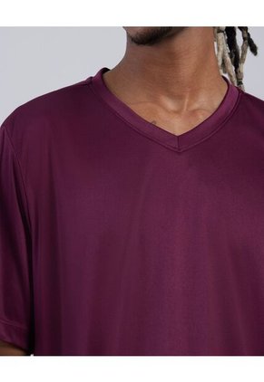 Camiseta Para Hombre Manga Corta Color Vino Marca Ostu #60091065