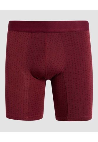 Boxer Para Hombre Filete Medio Color Vino Marca Ostu #60000440 Ostu