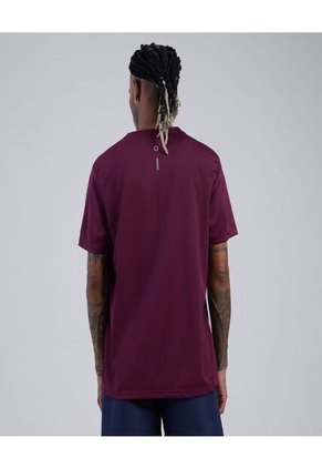 Camiseta Para Hombre Manga Corta Color Vino Marca Ostu #60091065