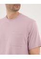 Camiseta Para Hombre Manga Corta Color Rosa Marca Ostu #60091413 de Ostu