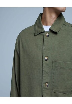 Chaqueta Para Hombre  Color Verde  Marca Ostu #60080134