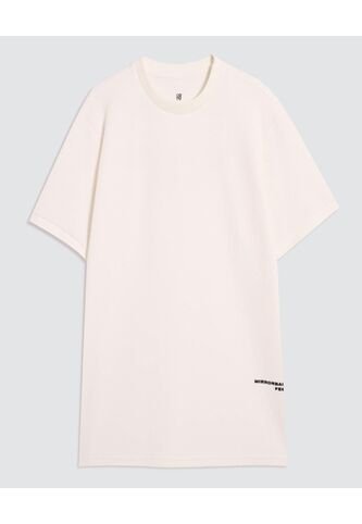 Camiseta Para Hombre Manga Corta Color Crema Marca Ostu #60091518 Ostu