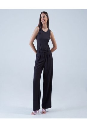 Body Para Mujer Manga Sisa Color Negro Marca Ostu #40200085