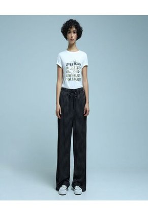 Camiseta Para Mujer Manga Corta Color Blanco Marca Ostu #40092004