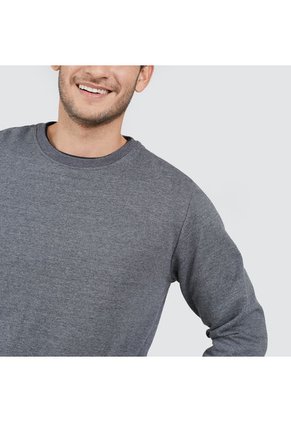 Buzo Hombre Ostu Negro Poliéster