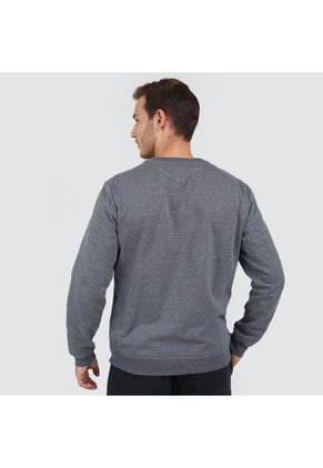 Buzo Hombre Ostu Negro Poliéster