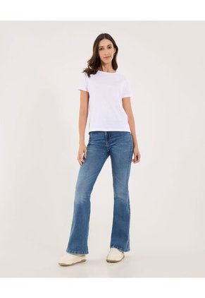 Jean Para Mujer Jeggings Flare Color Azul Marca Ostu #40160616