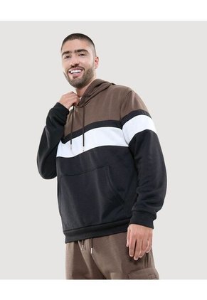 Buzo Para Hombre Hoodie Color Camel Marca Ostu #60060462