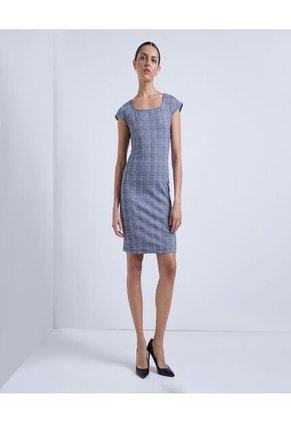 Vestido Para Mujer Manga Corta Color Negro Marca Ostu #40170201