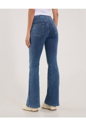 Jean Para Mujer Jeggings Flare Color Azul Marca Ostu #40160616