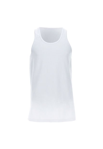 Camiseta Interior Para Hombre Manga Sisa Color Blanco Marca Ostu #60020011