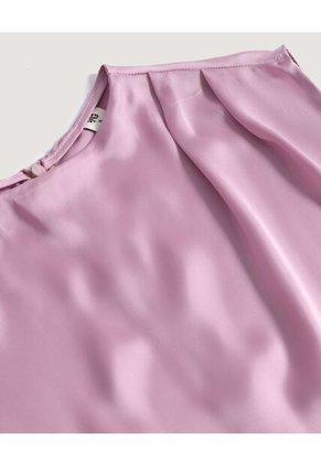 Blusa  Para Mujer Manga Sisa Color Lila Marca Ostu #40121243