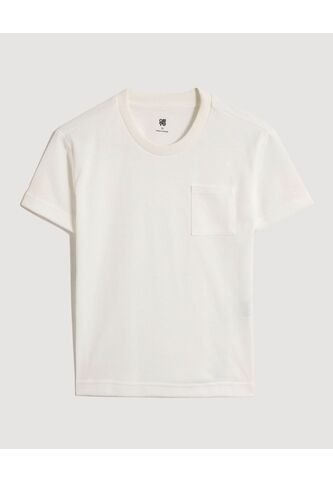 Camiseta Infantil Niño Manga Corta Cuello Redondo Color Crema Marca Ostu #80090317 Ostu