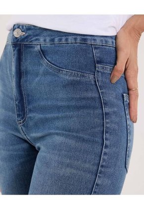 Jean Para Mujer Jeggings Flare Color Azul Marca Ostu #40160616