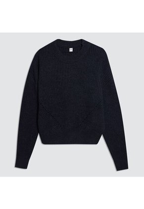 Saco Para Mujer Cuello Redondo Color Negro Marca Ostu #40330079