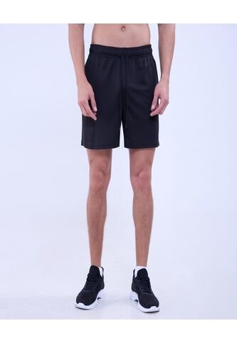 Bermuda Para Hombre Deportiva Medio Color Negro Marca Ostu #60100412 Ostu