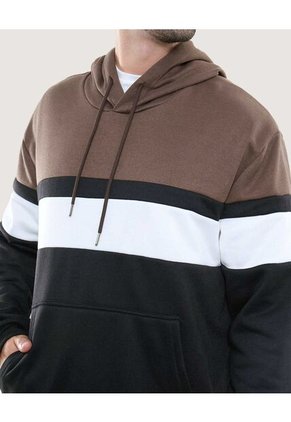 Buzo Para Hombre Hoodie Color Camel Marca Ostu #60060462