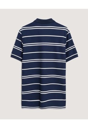 Polo Para Hombre Cuello Tejido Con Bolsillo Color Azul Marca Ostu #60110867