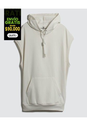 Buzo Para Hombre Hoodie Color Blanco Marca Ostu #60060406 Ostu