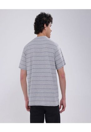 Camiseta Para Hombre Manga Corta Color Gris Marca Ostu #60091338