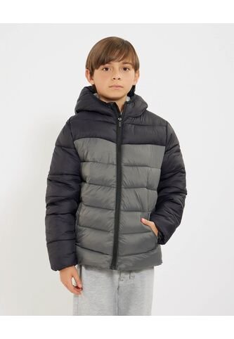 Chaqueta Para Niño Acolchada Color Negro Marca Ostu #80080033 Ostu