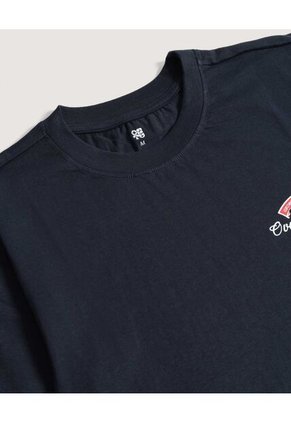 Camiseta  Para Hombre Manga Corta Cuello Redondo Color Azul Marca Ostu #60091895