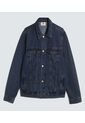 Chaqueta Para Hombre Trucker Color Azul  Marca Ostu #60080149 de Ostu
