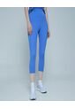 Leggins Para Mujer Medio Color Azul  Marca Ostu #40230504 de Ostu