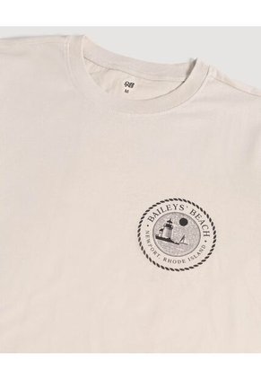 Camiseta Para Hombre Manga Corta Cuello Redondo Color Beige Marca Ostu #60091896