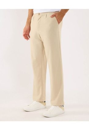 Pantalón Para Hombre Moda Color Avena Marca Ostu #60070565