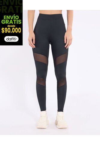 Leggins  Para Mujer Largo Color Negro Marca Ostu #40230631 Ostu
