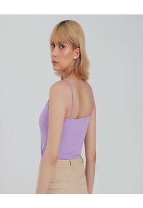 Top Para Mujer Top Color Morado Marca Ostu #40220311