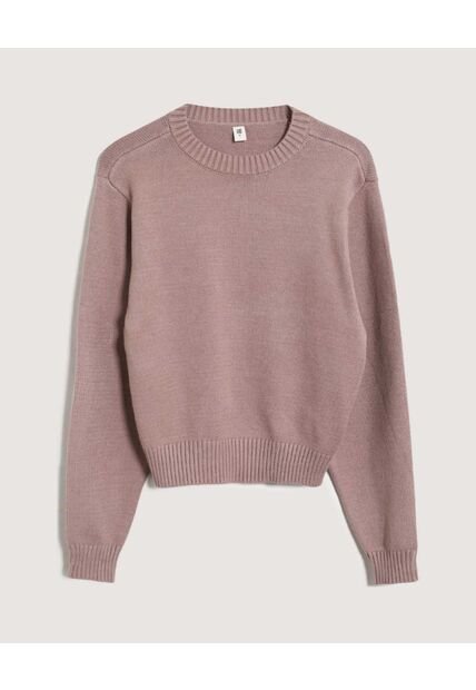 Saco  Para Mujer Cuello Redondo Color Café Marca Ostu #40330077