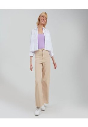 Top Para Mujer Top Color Morado Marca Ostu #40220311