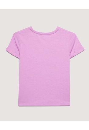 Camiseta Para Niña Manga Corta Color Rosado  Marca Ostu #90090193