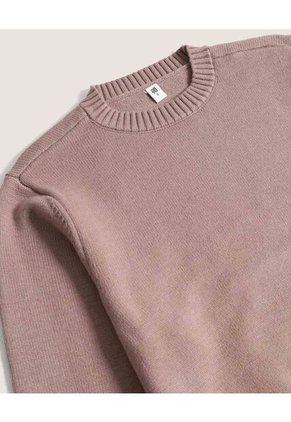 Saco  Para Mujer Cuello Redondo Color Café Marca Ostu #40330077