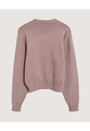 Saco  Para Mujer Cuello Redondo Color Café Marca Ostu #40330077