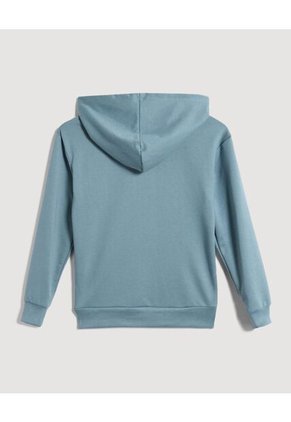 Buzo Para Niño Hoodie Color Verde  Marca Ostu #80060129