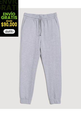 Pantalón  Para Mujer Jogger Color Gris Marca Ostu #40070868 Ostu